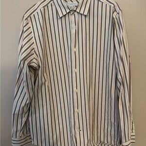 Banana Republic Multicolor Striped Button Down Shirt
